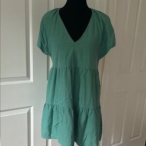 Universal Thread Teal V-Neck dress